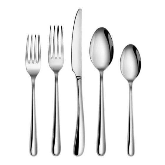 20-Piece Rain II Flatware Set
