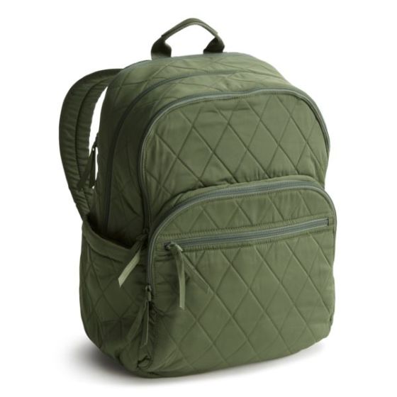 Large Bancroft Backpack-Bronze Green-Performance Twill