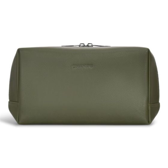 Onyx Leather Toiletry Bag Size 8.5
