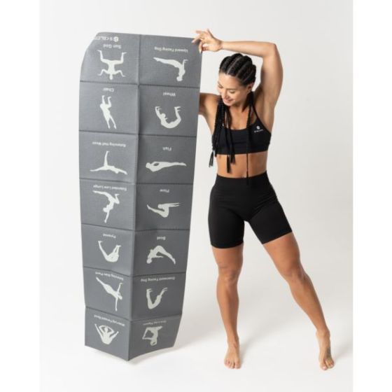 Skelcore Foldable Yoga Mat With Mesh Bag