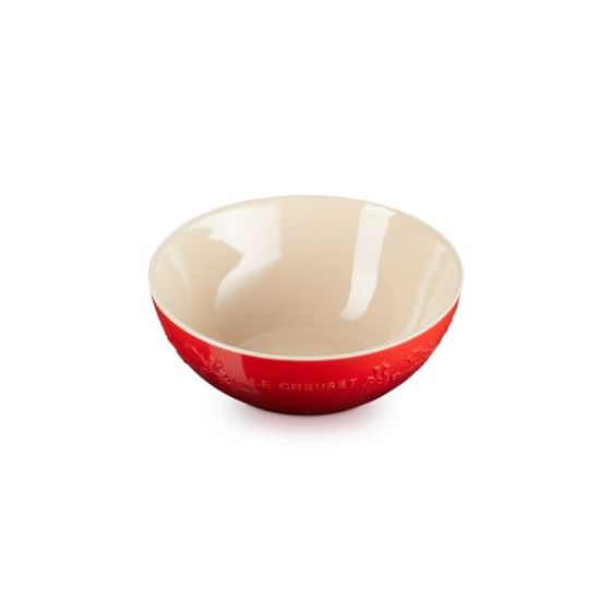 4qt Holly Collection Stoneware Multi Bowl Cerise