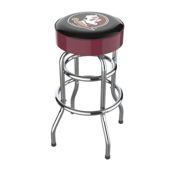 Florida State Chrome Bar Stool
