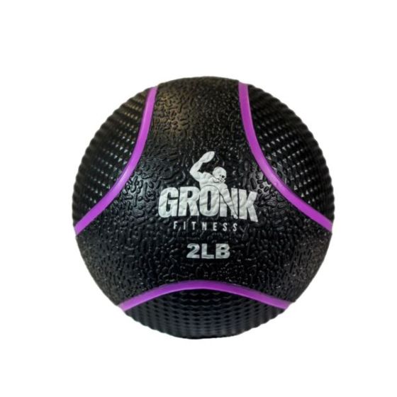 Gronk Fitness Medicine Ball 2lb Pink