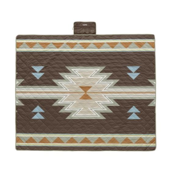 Staydown Multipurpose Outdoor Travel Weighted Blanket Desert Mosaic