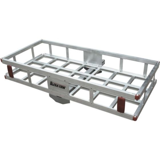 Ultra-Tow Aluminum Hitch Cargo Carrier - 500-Lb. Capacity, Silver, 49in. x 22.5in. x 8in.H