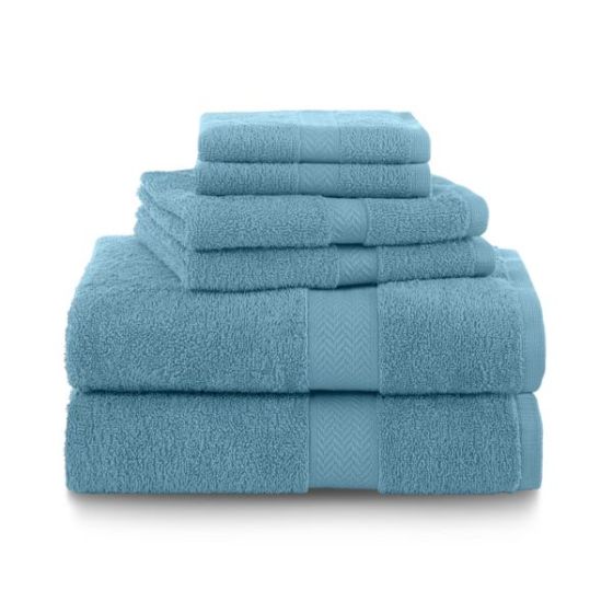 Ringspun Towel Set Size 6 Piece