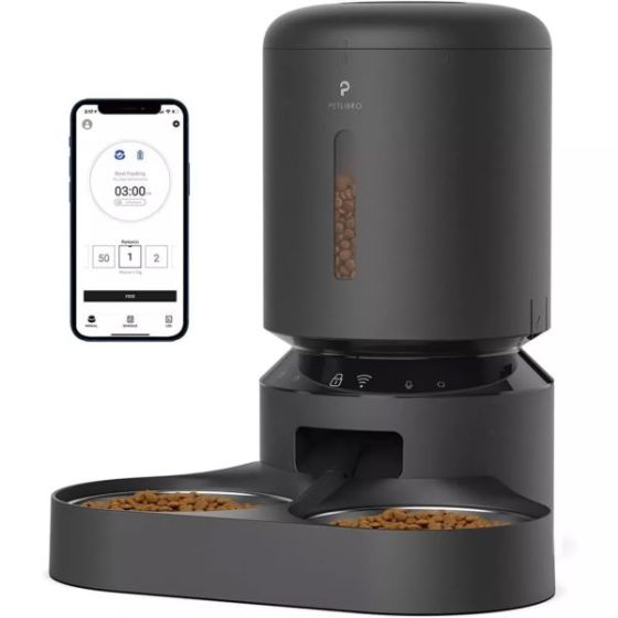 PetLibro - Automatic Cat Feeder 5G WiFi Pet Feeder - Dual Tray