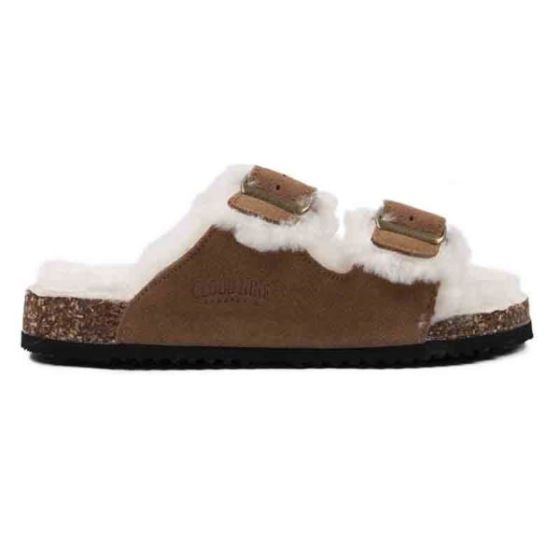 Womens Felicia Slide-Chestnut-6