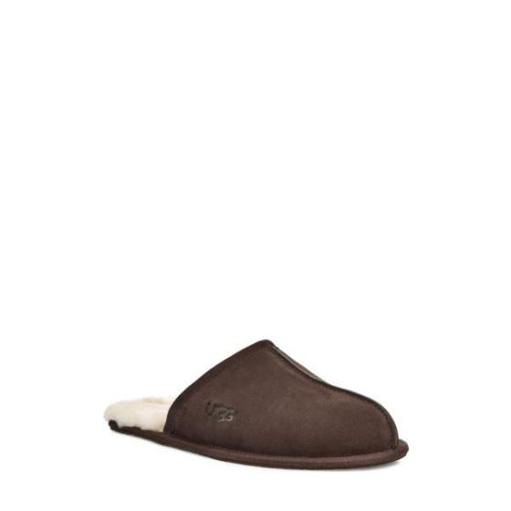 Mens Scuff Slipper-Black-12