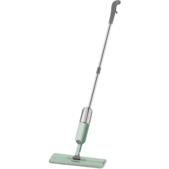 Spray Mop with 360-Degree Swivel Mop Head, Removable Water Tank, and 1 Microfiber Mop Pad, Mint