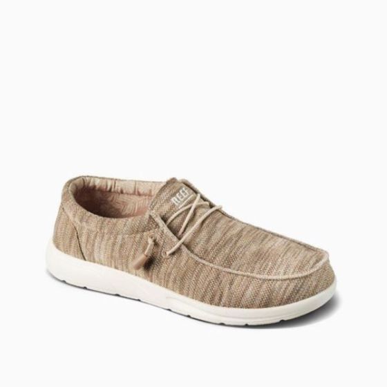 Mens Cushion Coast Mesh Shoe-Tan/Bone-14