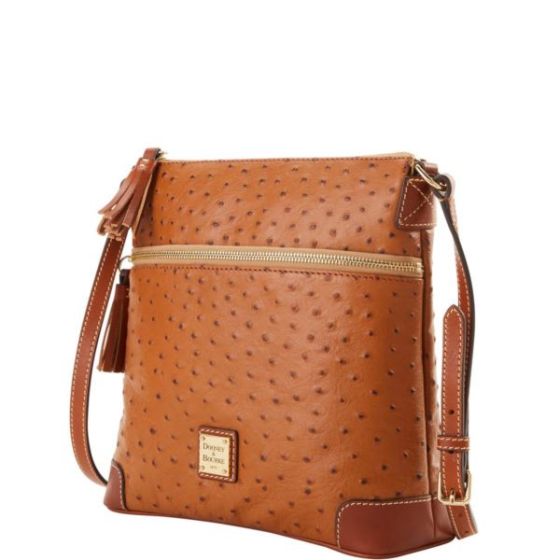 Ostrich Tassel Crossbody