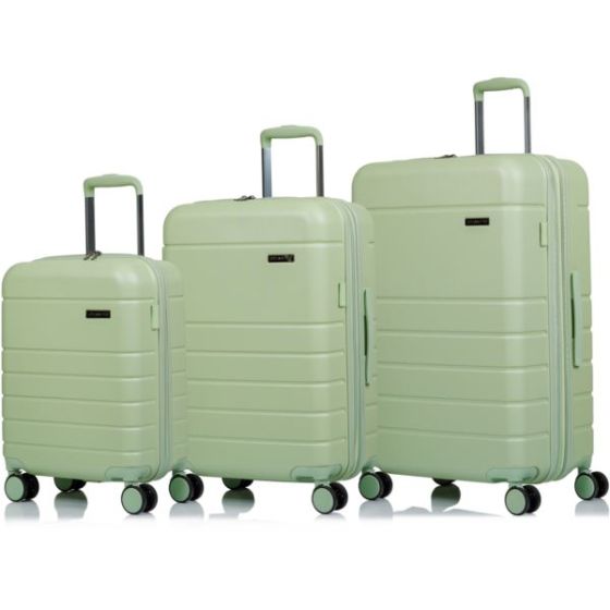Linen Luggage 3 Piece Set Size 20x24x28''