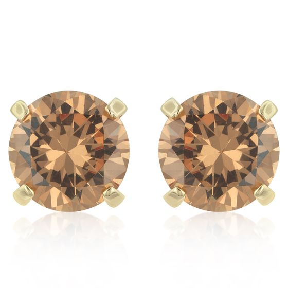 Pop The Champagne Cubic Zirconia Stud Earrings