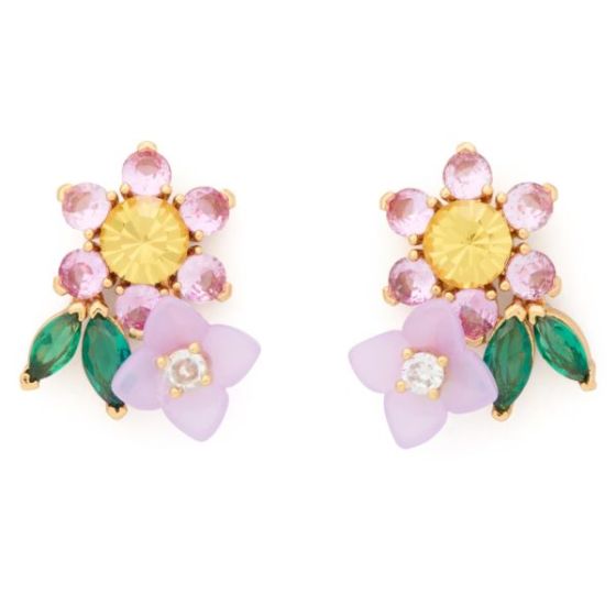 Bursting Blooms Cluster Studs - Multi
