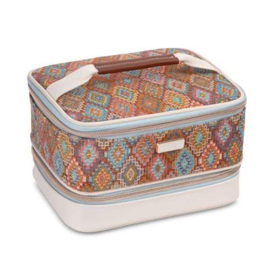 Stephanie Johnson - Bodrum Jenny Train Case - Kilim