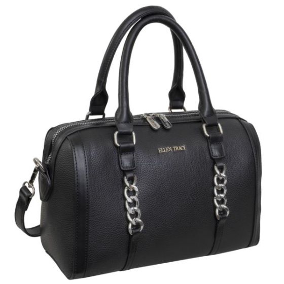 Pebble Grain Barrel Satchel Size 14