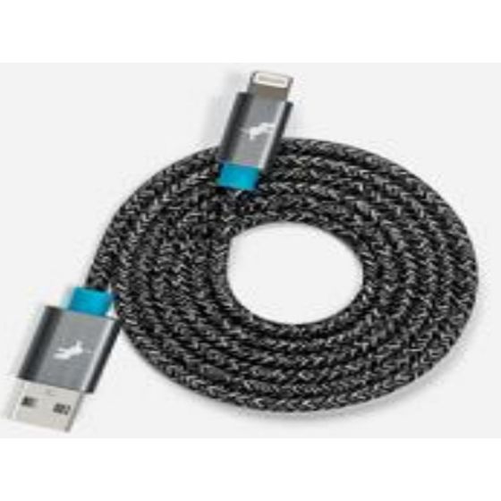 Nimble POWERKNIT Cable USB-C to USB-C 1M Cable made with Recycled Materials - Grey