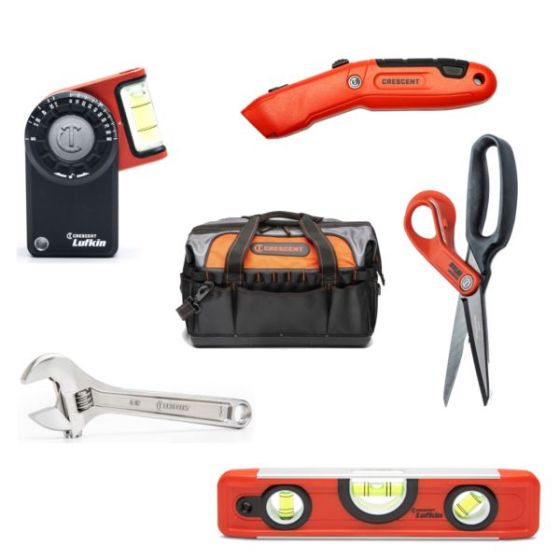 Hand Tool Set with Contractor Bag