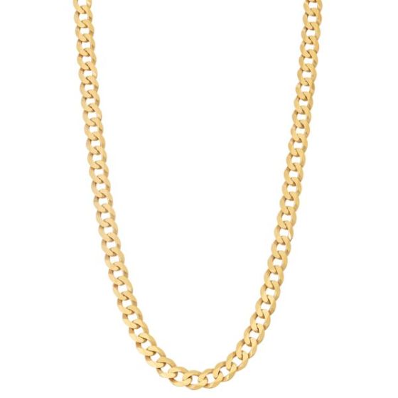 Men Curb Chain Necklace Size 20
