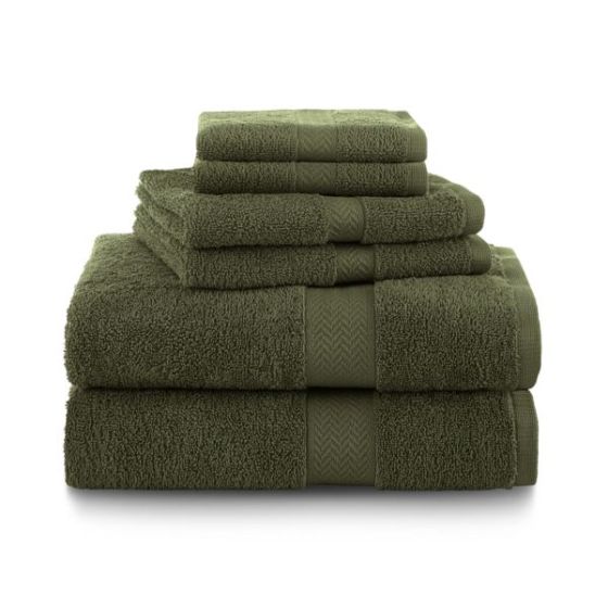 Ringspun Towel Set Size 6 Piece