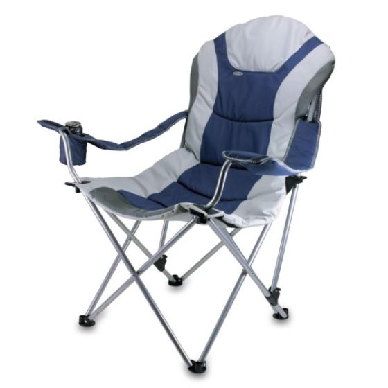Reclining Camp Chair - Dark Red