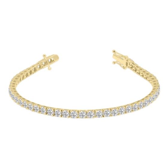 7 Carat Lab Grown Diamond Tennis Bracelet