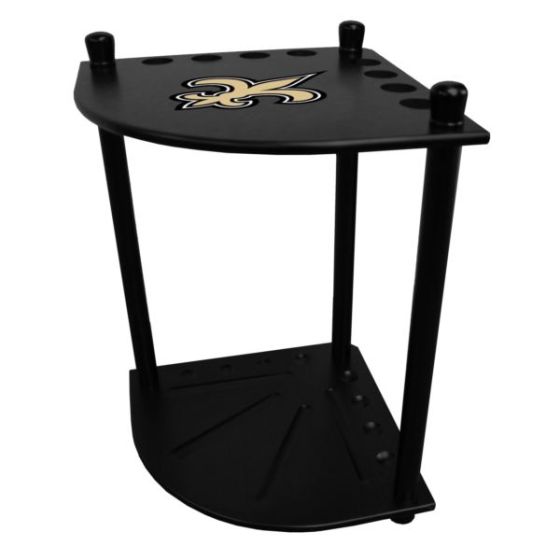 New Orleans Saints Corner Cue Rack