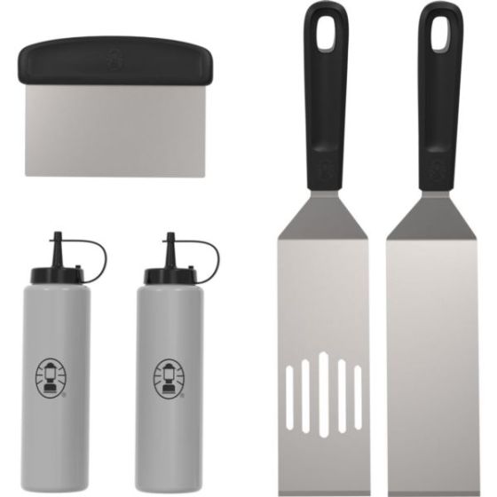 Coleman Flat Top 5-Piece BBQ Griddle Tool Kit