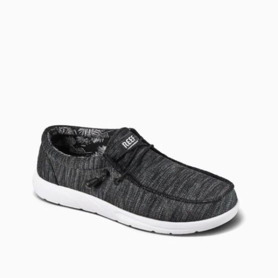 Mens Cushion Coast Mesh Shoe-Black/Grey-9