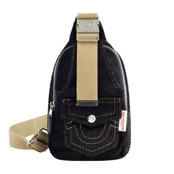 Corduroy Soft Sling Bag Size 9.5'' X 6.5''