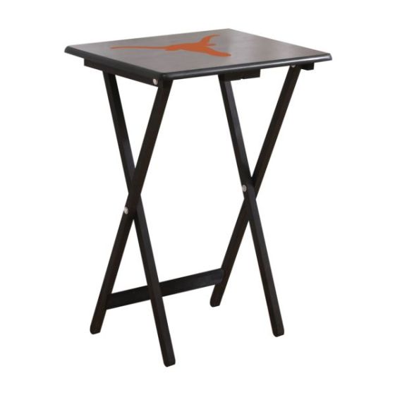 University of Texas TV Trays W/Stand