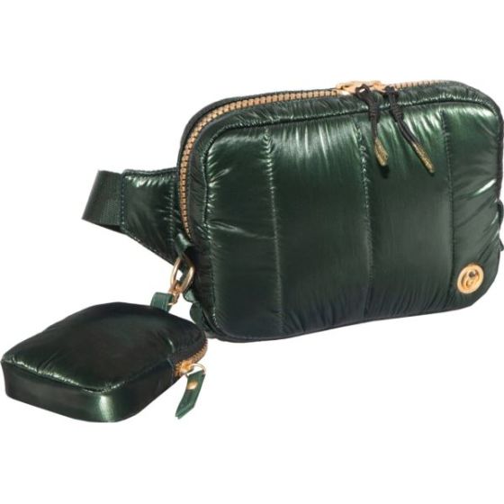 Metallic Quilted Passport Sling Size 9