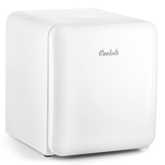 Decor 1.7 Cubic Feet Freestanding Mini Fridge White