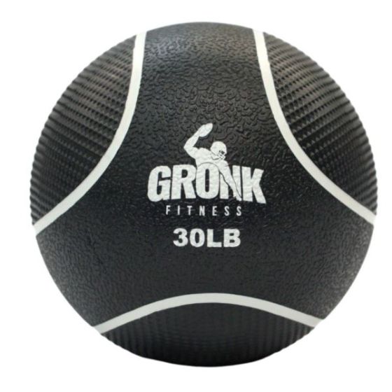 Gronk Fitness Medicine Ball 30lb White