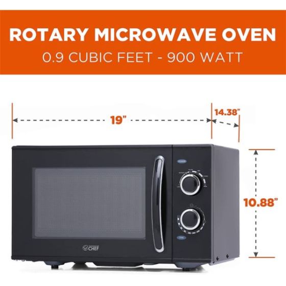 Countertop Microwave Size 0.9 Cu. Ft.