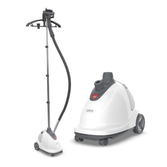 PureSteam XL Standing Steamer w/ Garment Hanger