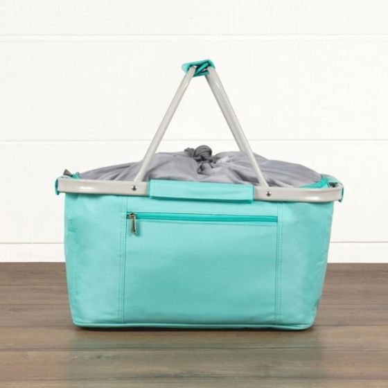 Metro Basket Collapsible Cooler Tote - Teal