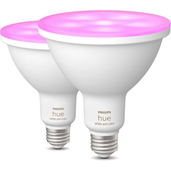 Philips Hue White and Color Ambiance PAR38 Outdoor Bulb (1300 lumens)