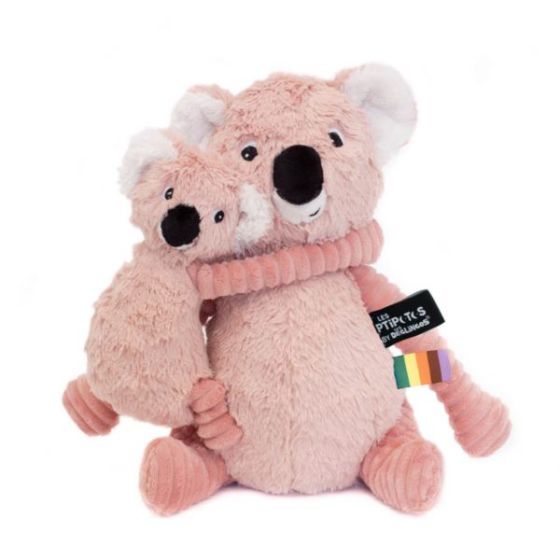 Les Ptipotos Mom & Baby Koala - Mint