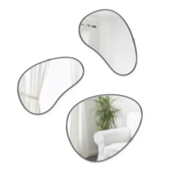 Hubba Pebble Set of 3 Titanium