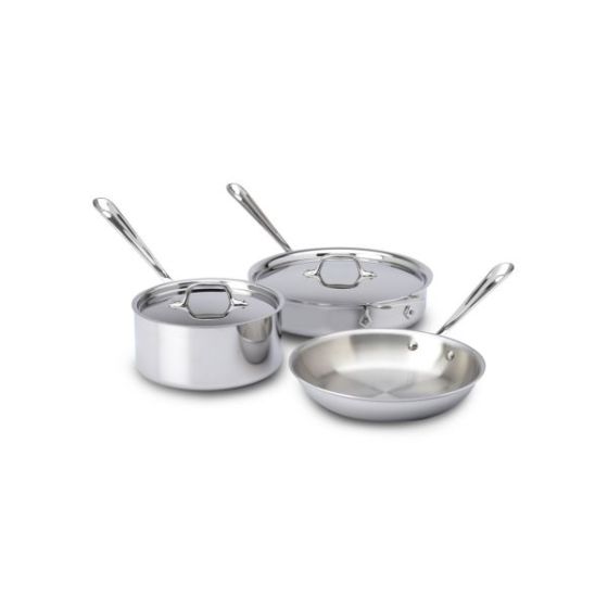 D3 Stainless Steel 5-Piece Cookware Set