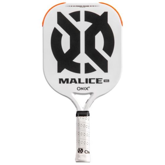 ONIX - Malice 16 Open Throat Composite Pickleball Paddle - White