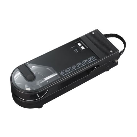 Sound Burger Portable Bluetooth Turntable - Black