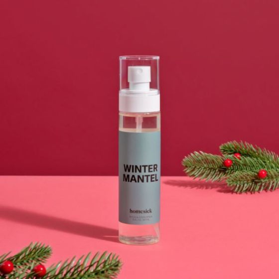 Winter Mantel Linen and Room Spray