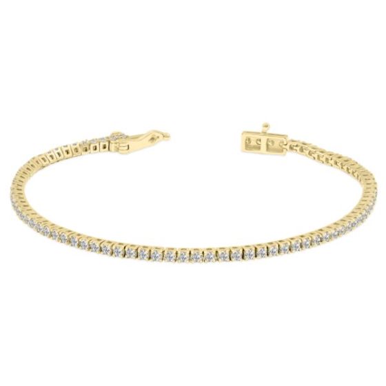 2 Carat Lab Grown Diamond Tennis Bracelet