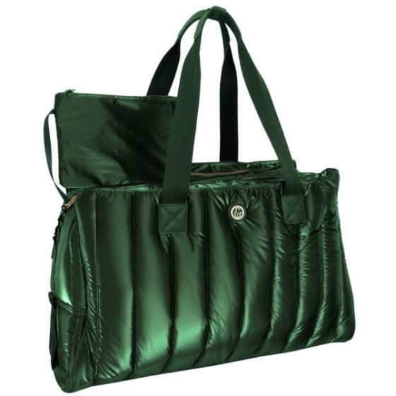 Metallic Quilted Tote Size 20