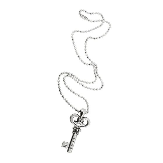 Signature Key Pendant and Necklace Size 34inch