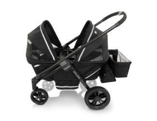 Pivot Xplore Dreamz All-Terrain Stroller Wagon w/ Bassinet Insert Jetsetter Black