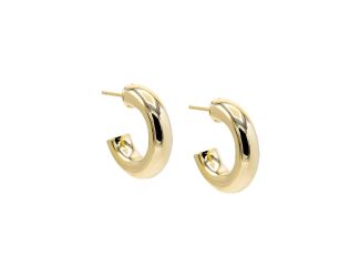 Chunky Hollow Hoop Earring